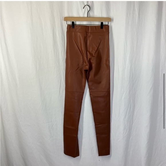 Alix NYC Carlisle Faux Leather Split Hem Pant - Picture 6 of 11